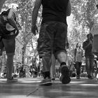 Some weeks ago in Barcelona, ...on the "Ramblas".