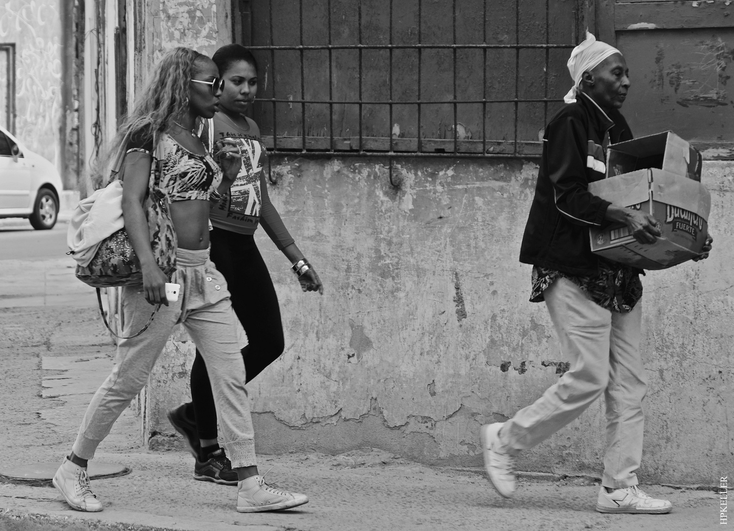 Some weeks ago in Havanna, ...contrast the generation.