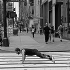 Some weeks ago in NYC, ...male efforts on Broadway.