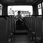 Some years ago in Barlovento (La Palma), ...the bus driver does not break - 1982 - Analogscan