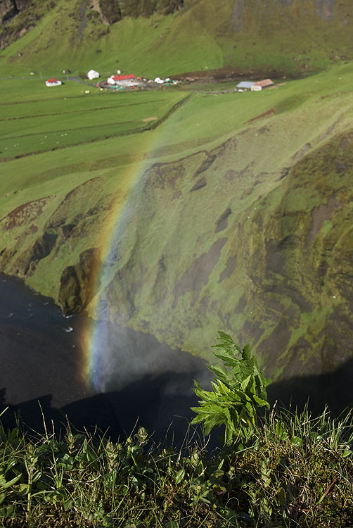 ... somewhere above a rainbow ...