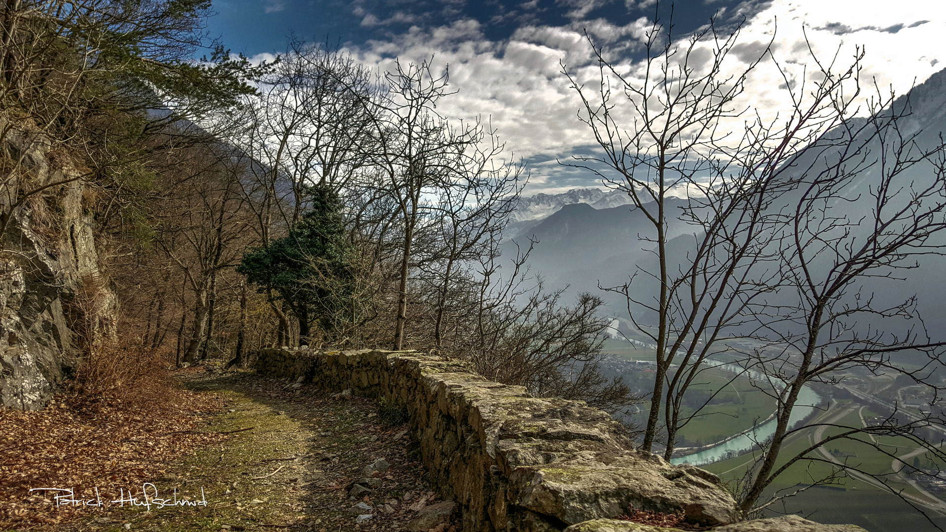 Somewhere above St-Maurice !