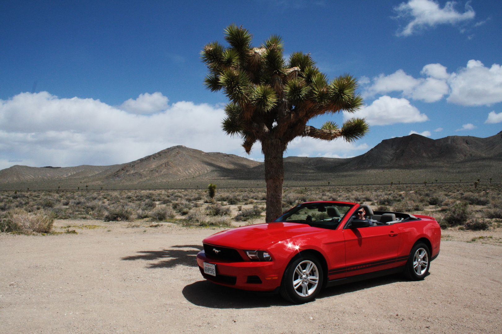 Somewhere between Death Valley and Las Vegas