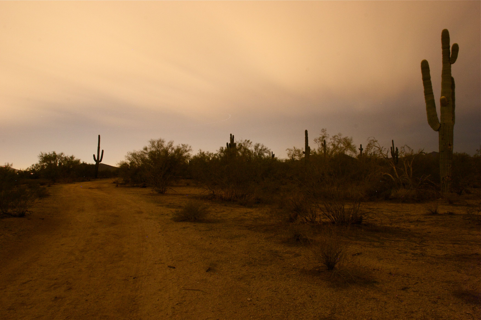 Somewhere in AZ desert- closed to Phoenix - midnight