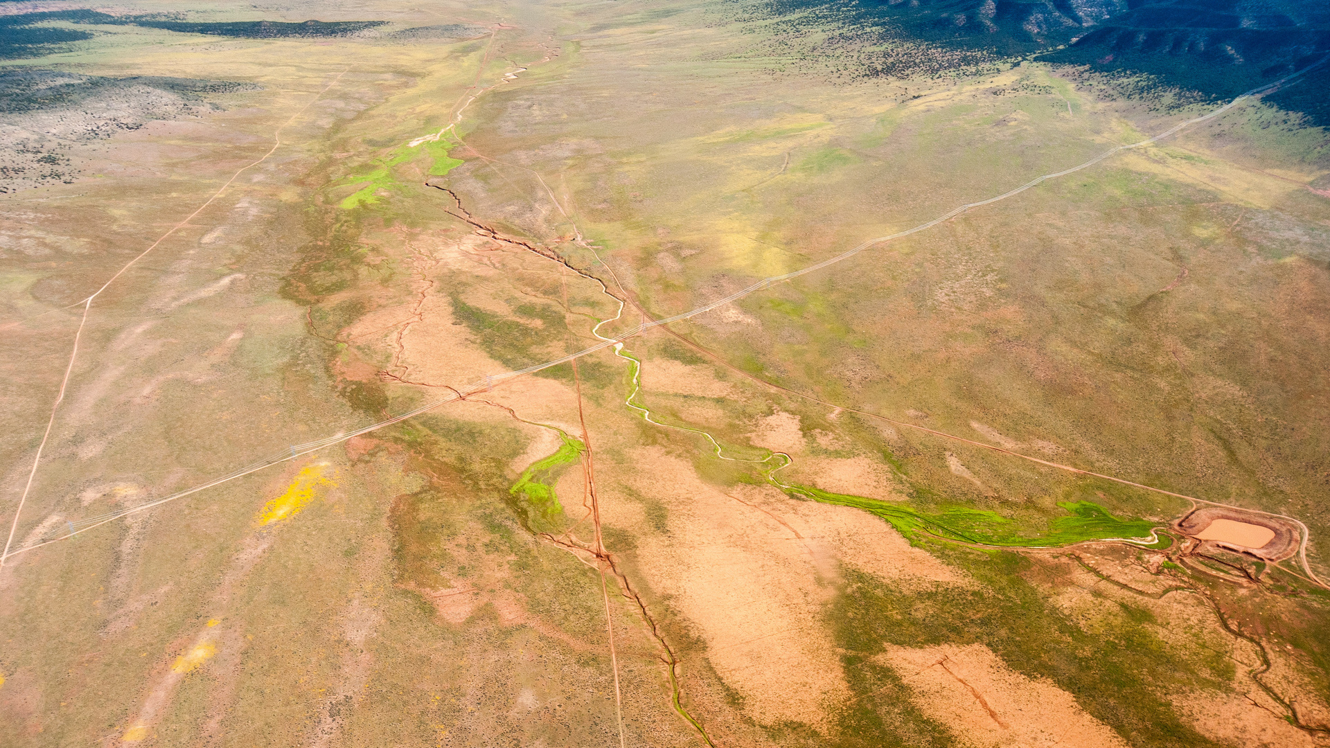 Somewhere over Arizona