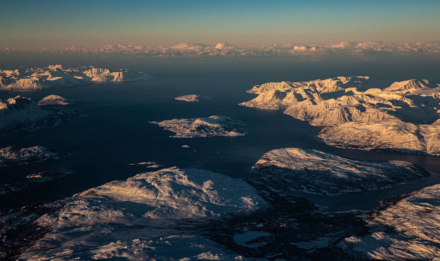 Somewhere over Norway