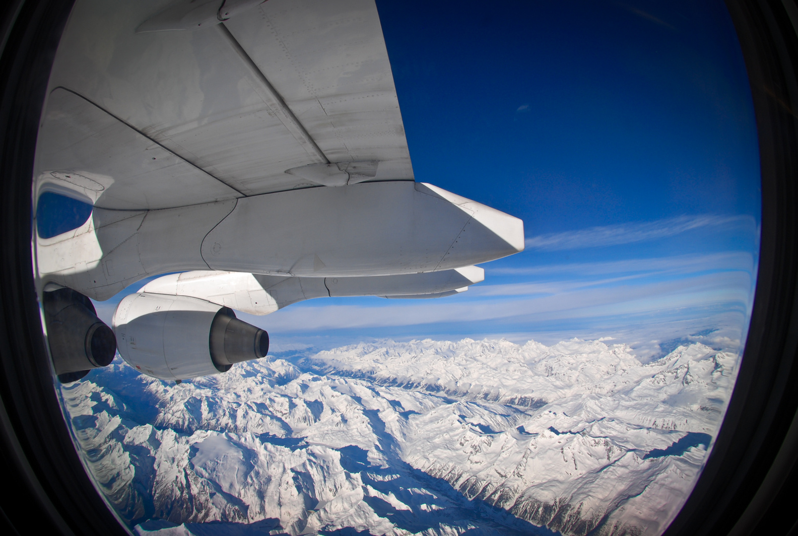 somewhere over the alpes