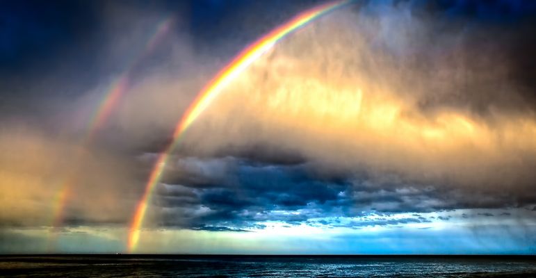 Somewhere over the rainbow