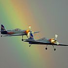 Somewhere over the rainbow, "Red Bulls" fly...