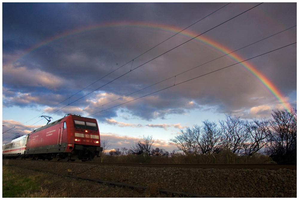 Somewhere under the rainbow