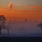 Sommenhardt im Morgennebel