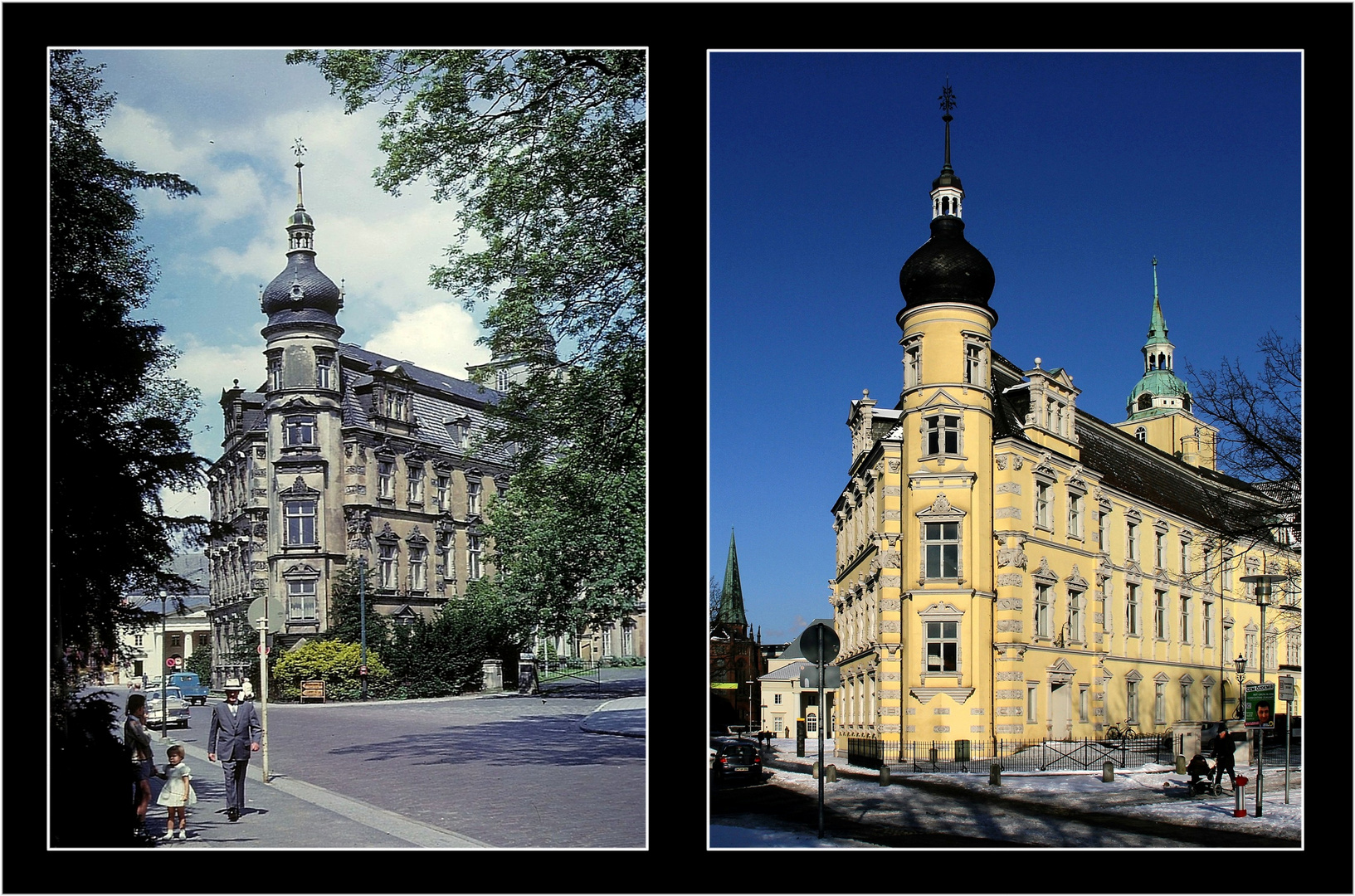 Sommer 1960 und im Winter 2013