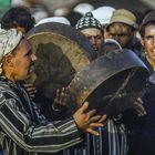 Sommer 1973: Berber mit Rahmen- Trommel