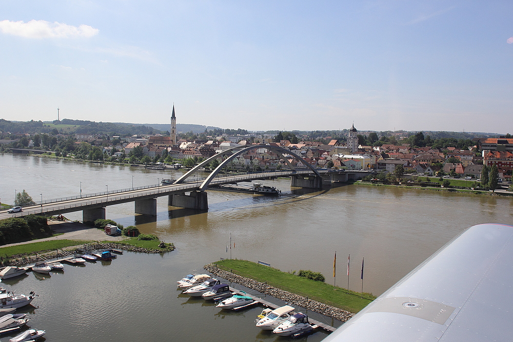 Sommer 2014 III - Landeanflug Vilshofen - EDMV