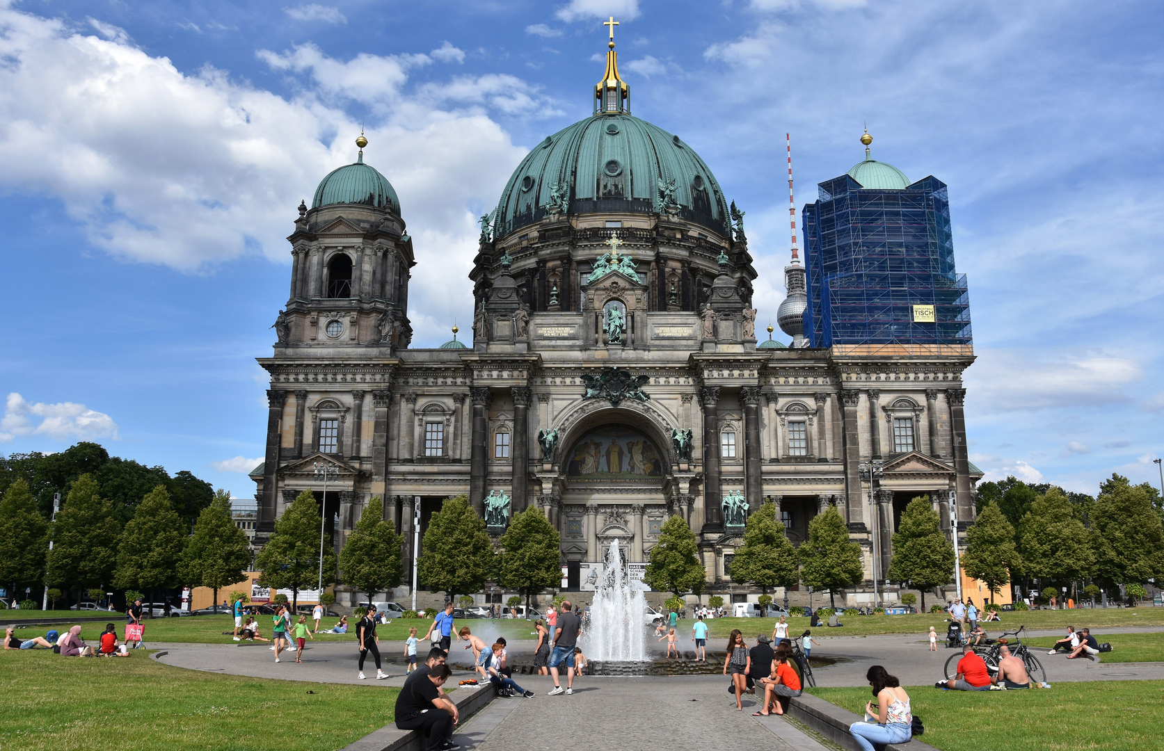 Sommer 2020 am Berliner Dom