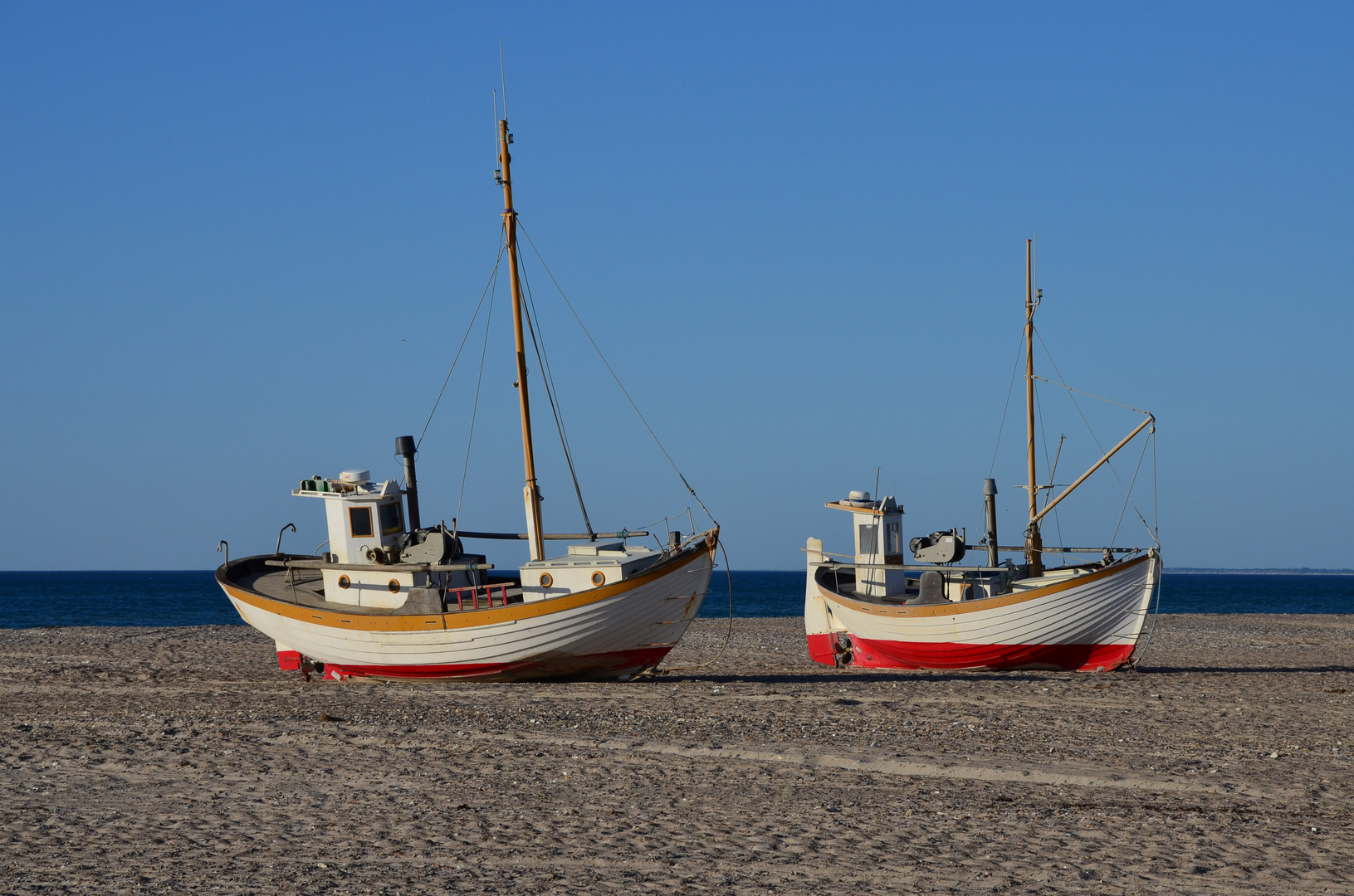 Sommer Abend am Strand