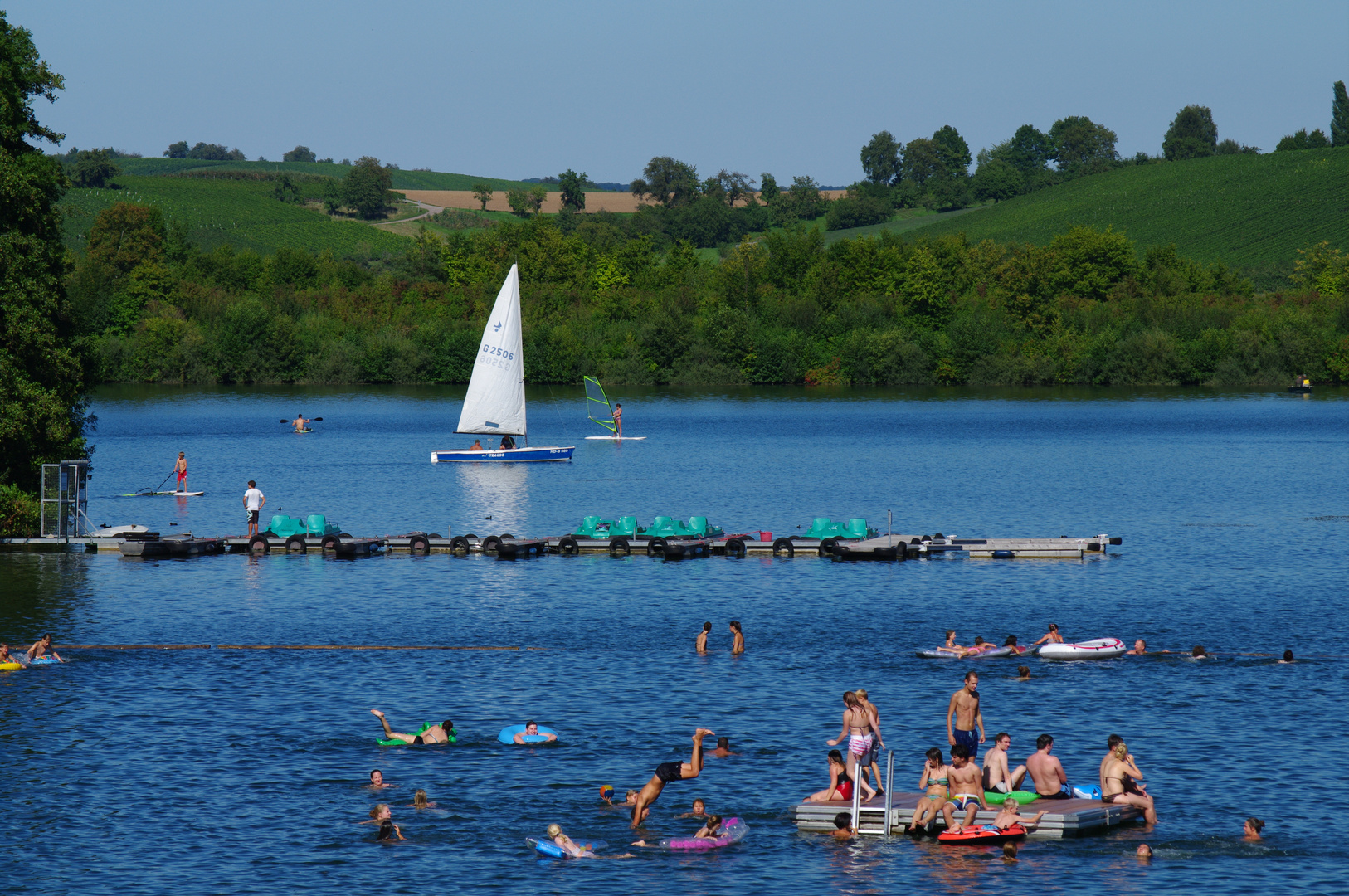 Sommer am Breitenauer See