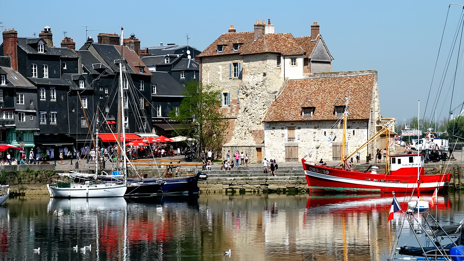 Sommer am Hafen