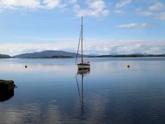 Sommer am Loch Crinan (Argyll, Innere Hebriden)