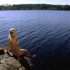 Sommer am See in Schweden