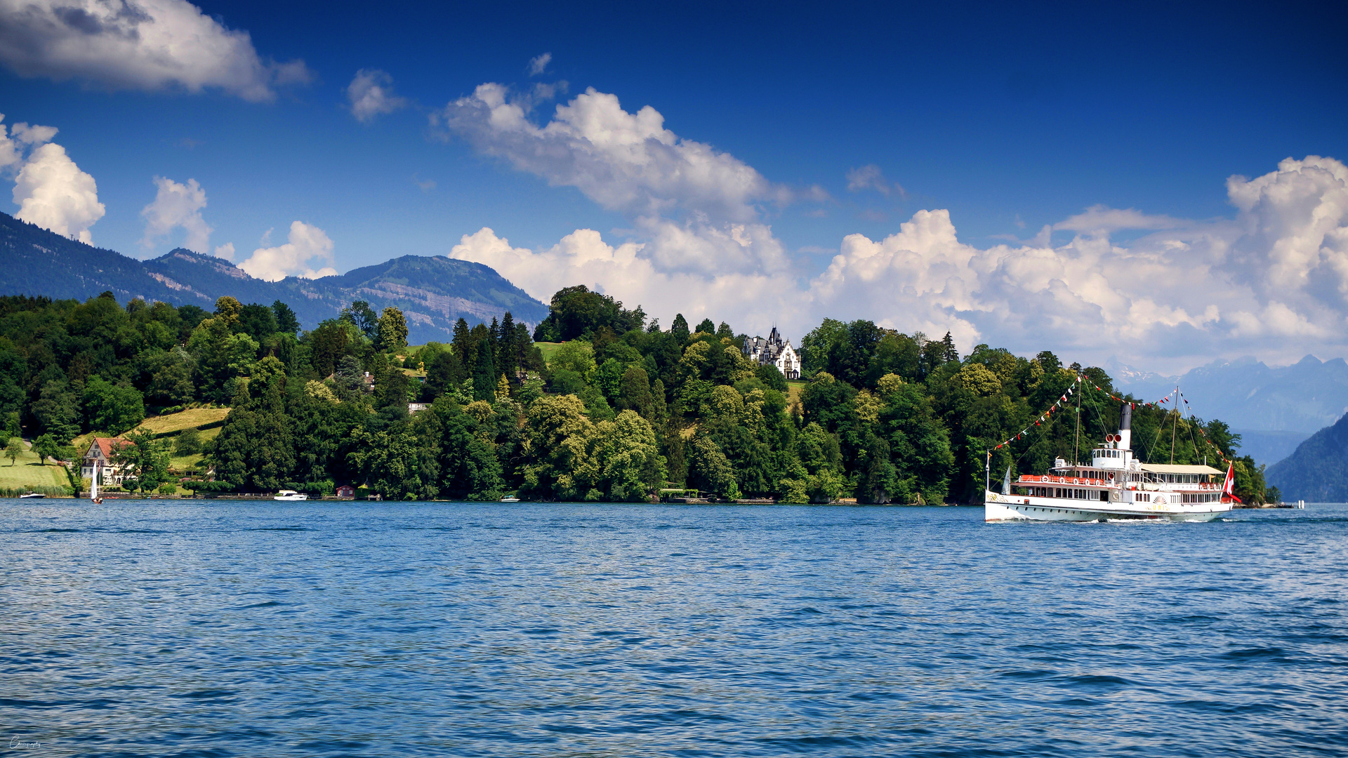 Sommer am Vierwaldstätter See