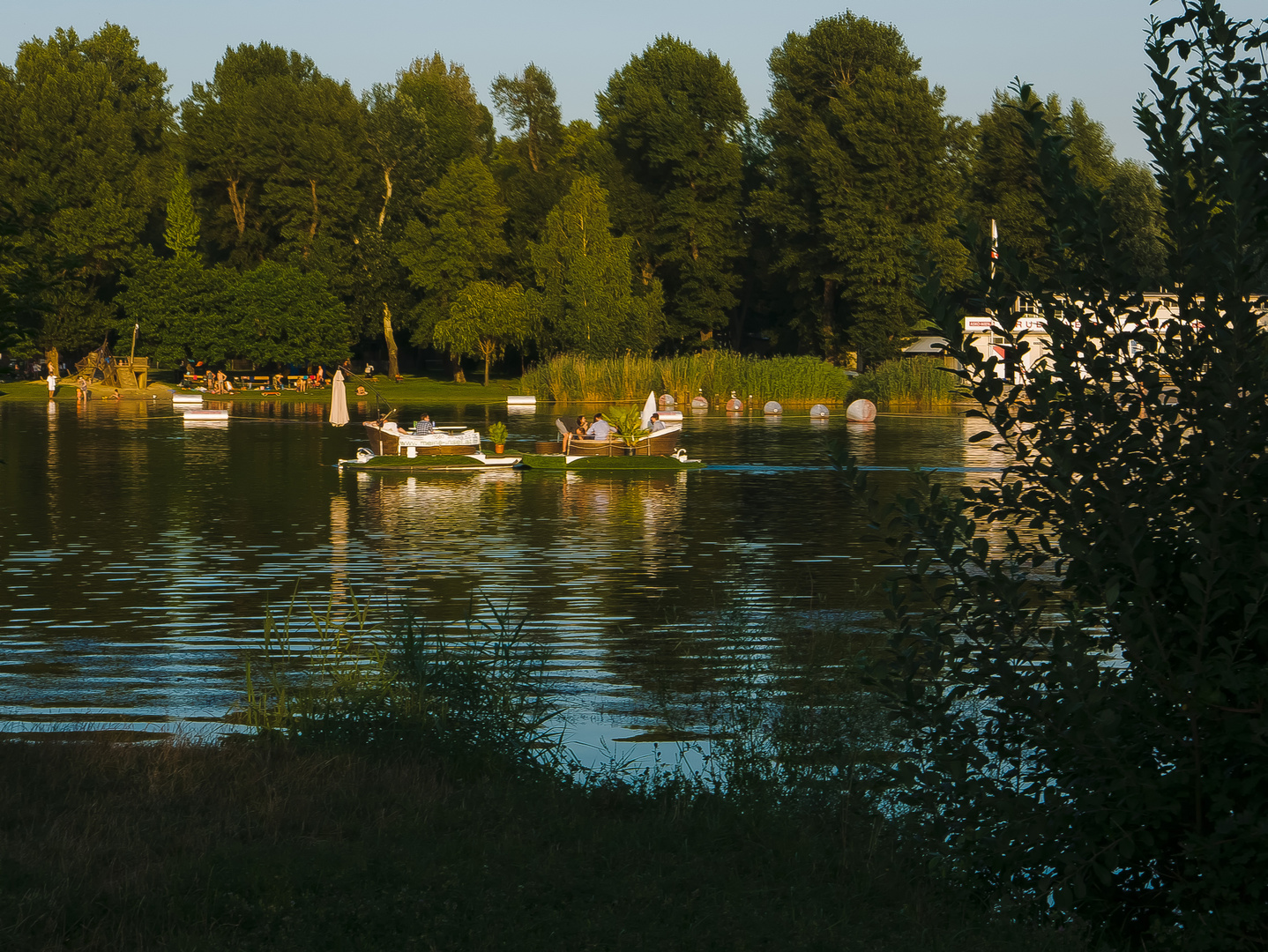 Sommer an der Alten Donau