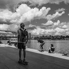 Sommer an der Binnenalster