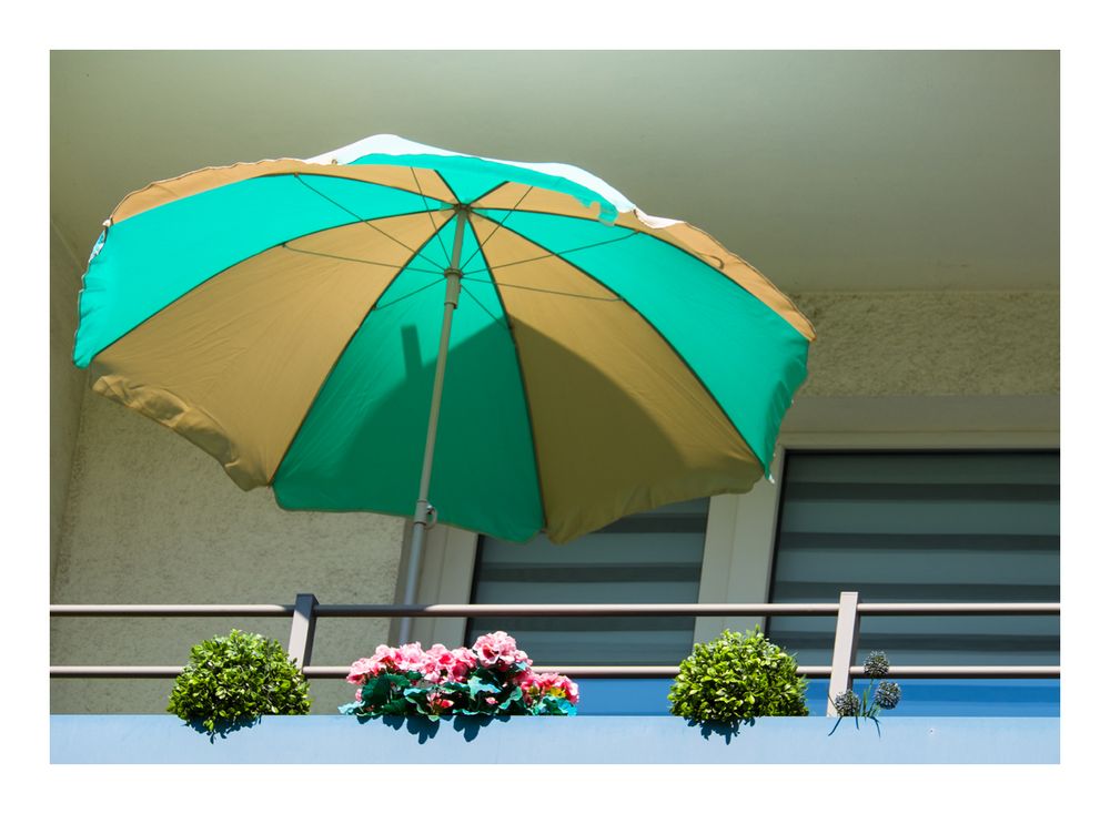 Sommer auf dem Balkon