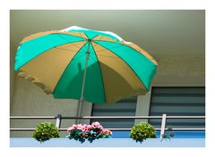 Sommer auf dem Balkon