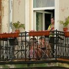 Sommer auf dem Balkon