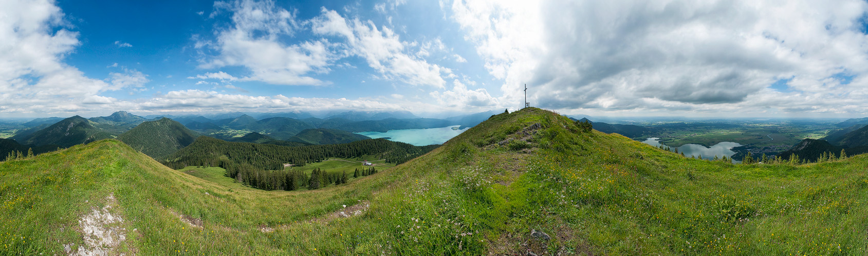 Sommer auf dem Jochberg (360°)