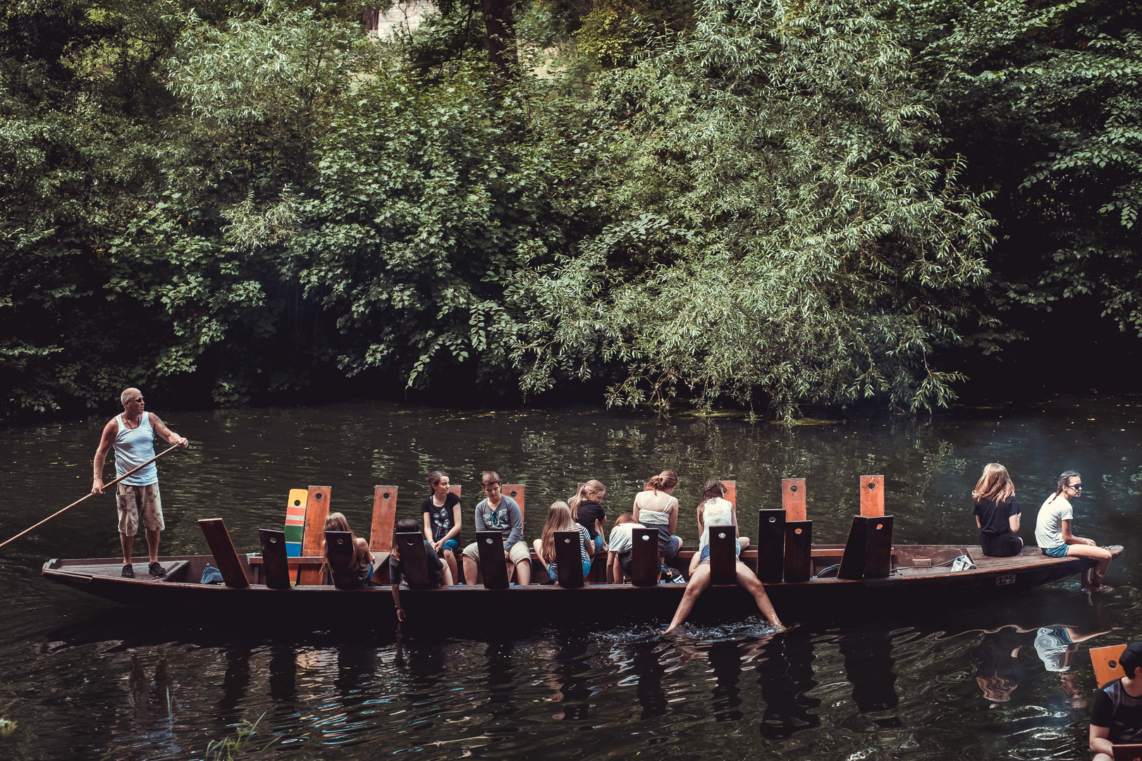 Sommer auf dem Neckar