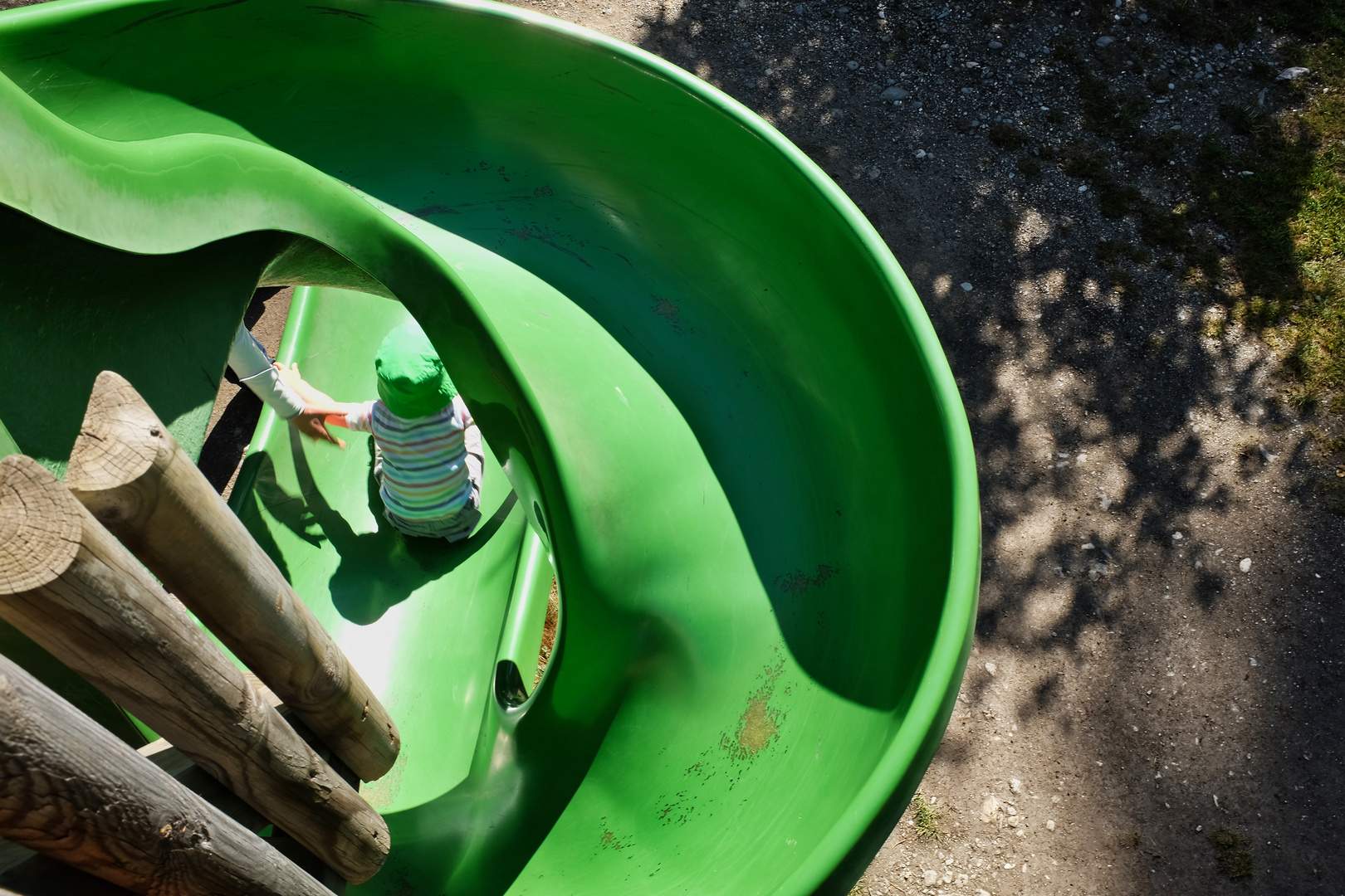 Sommer auf dem Spielplatz