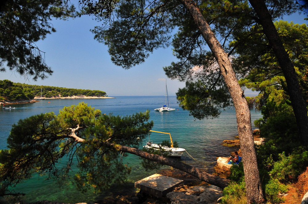 Sommer auf der Insel Brac