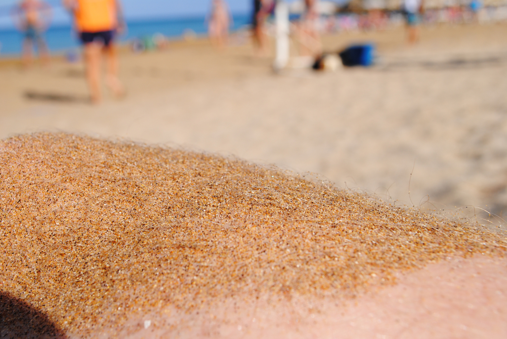 Sommer auf Ibiza - Sandige Haut