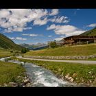 Sommer Bergwelt Idylle