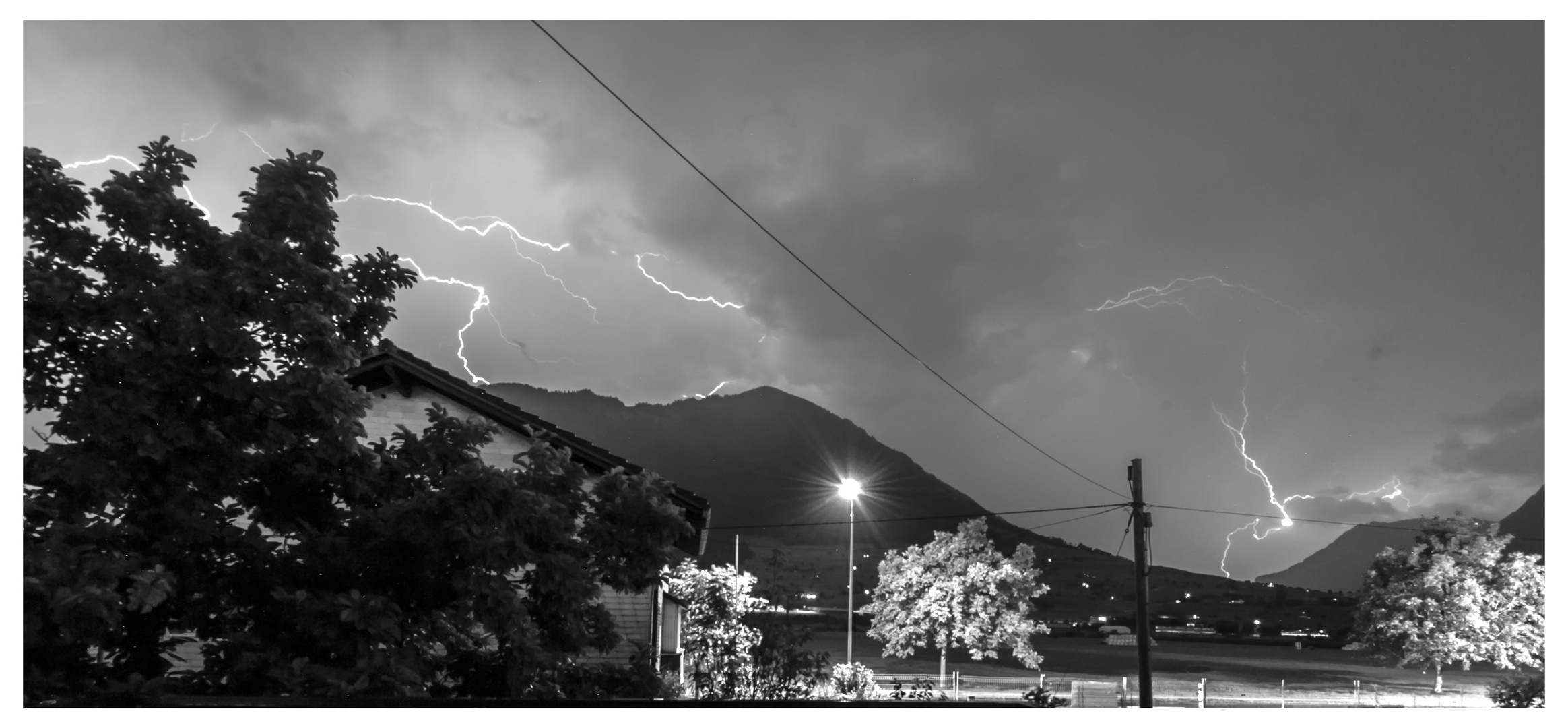 Sommer Gewitter