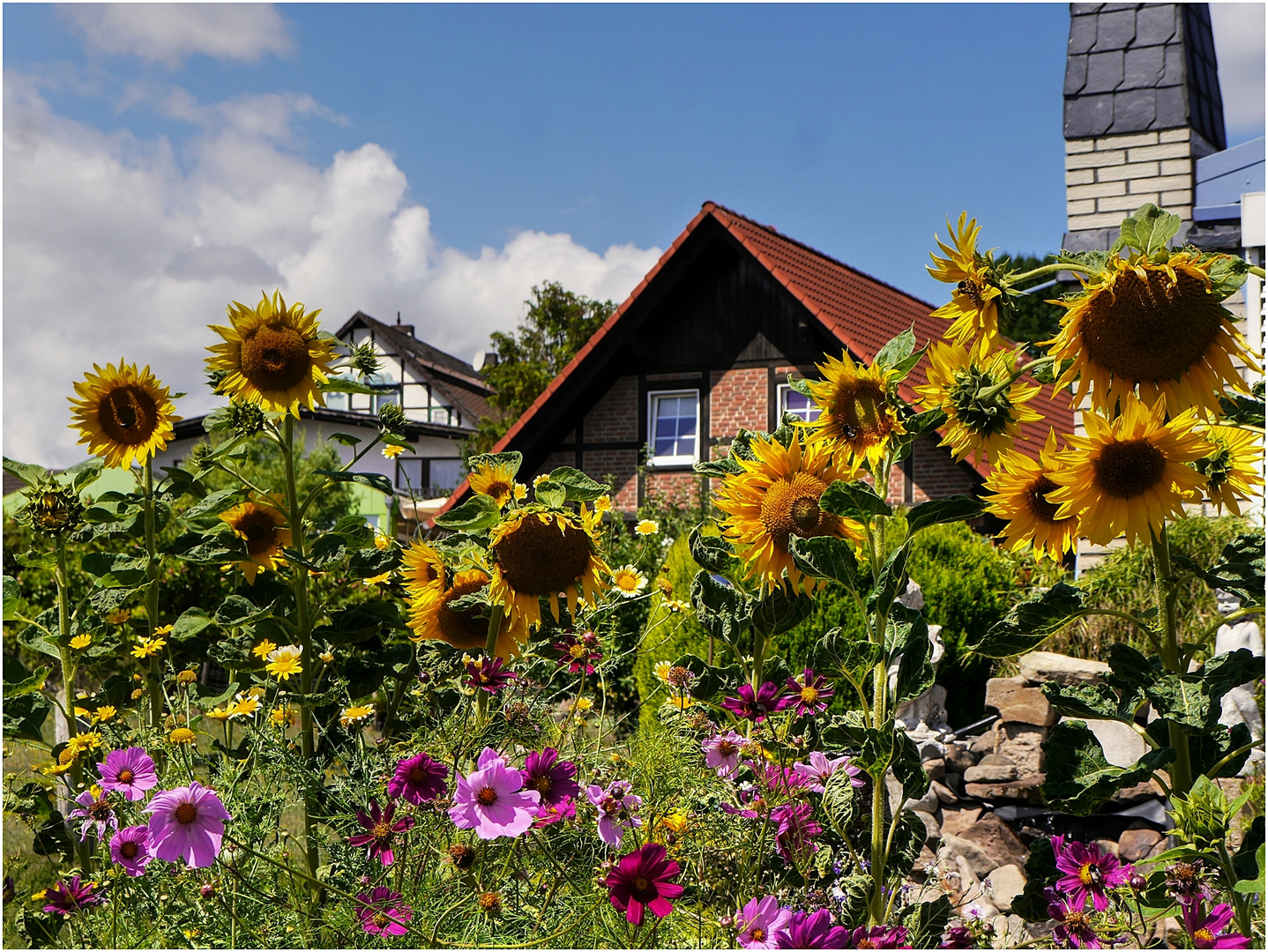 Sommer im Dorf