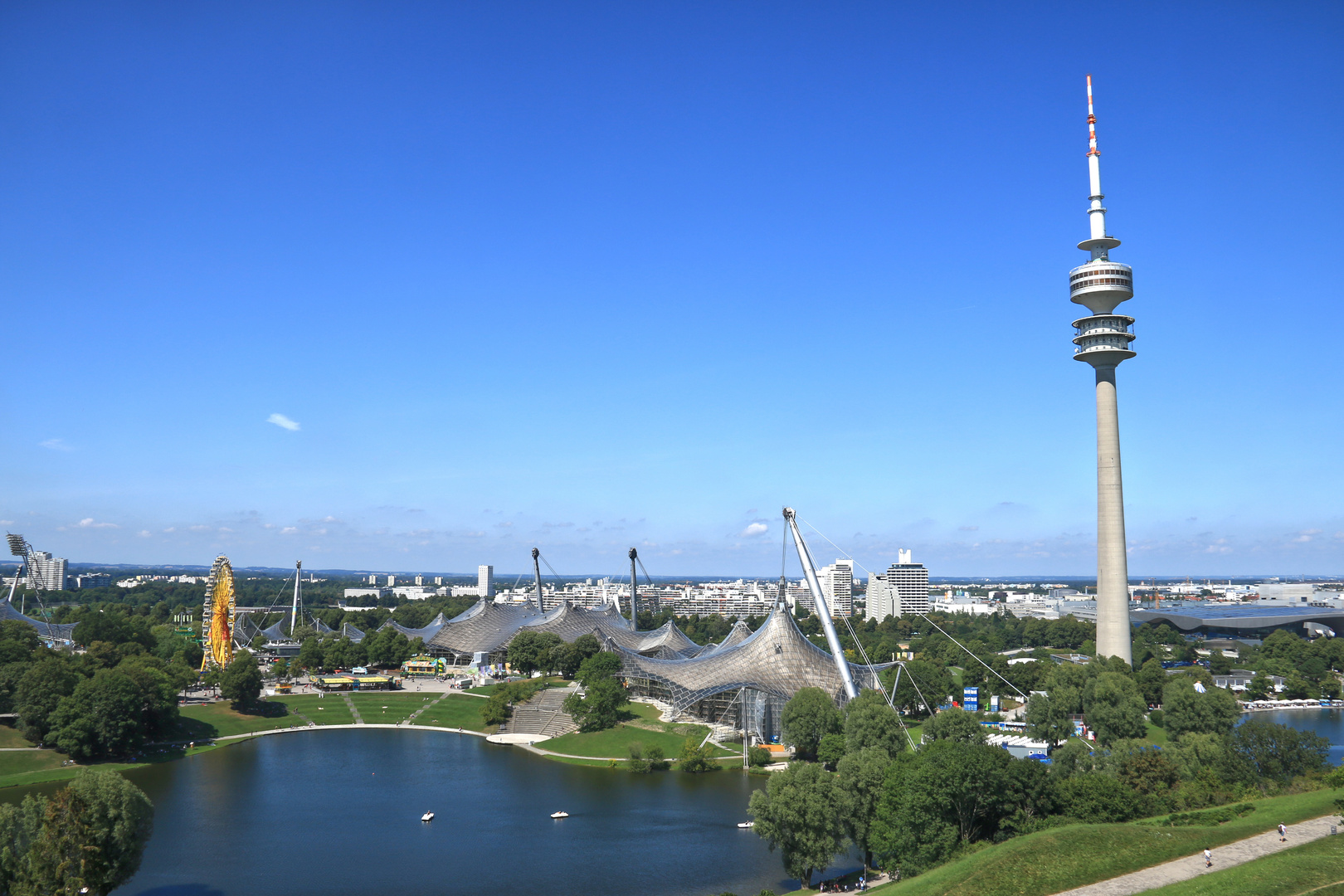 Sommer im Olympiagelände 1