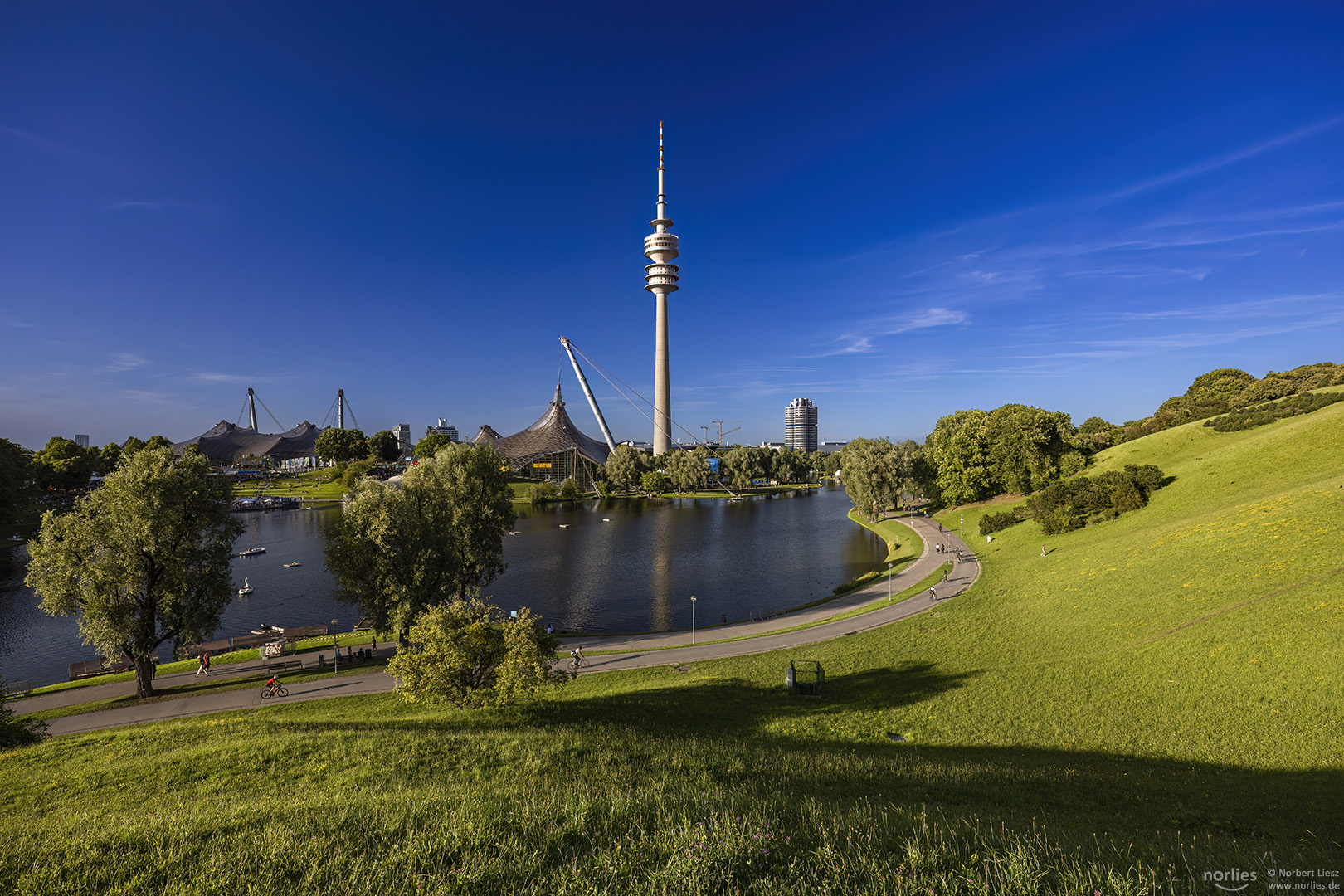 Sommer im Olympiapark