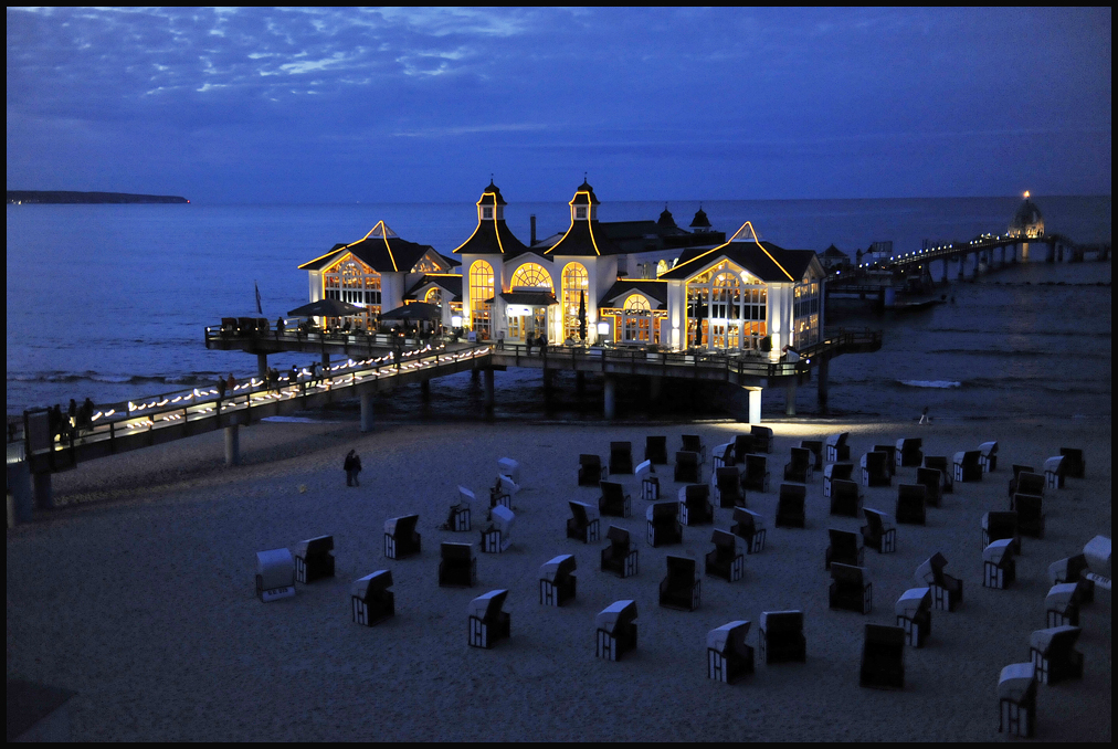 Sommer im Ostseebad Sellin auf Rügen