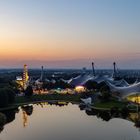 Sommer in der Stadt in München am Olympiapark