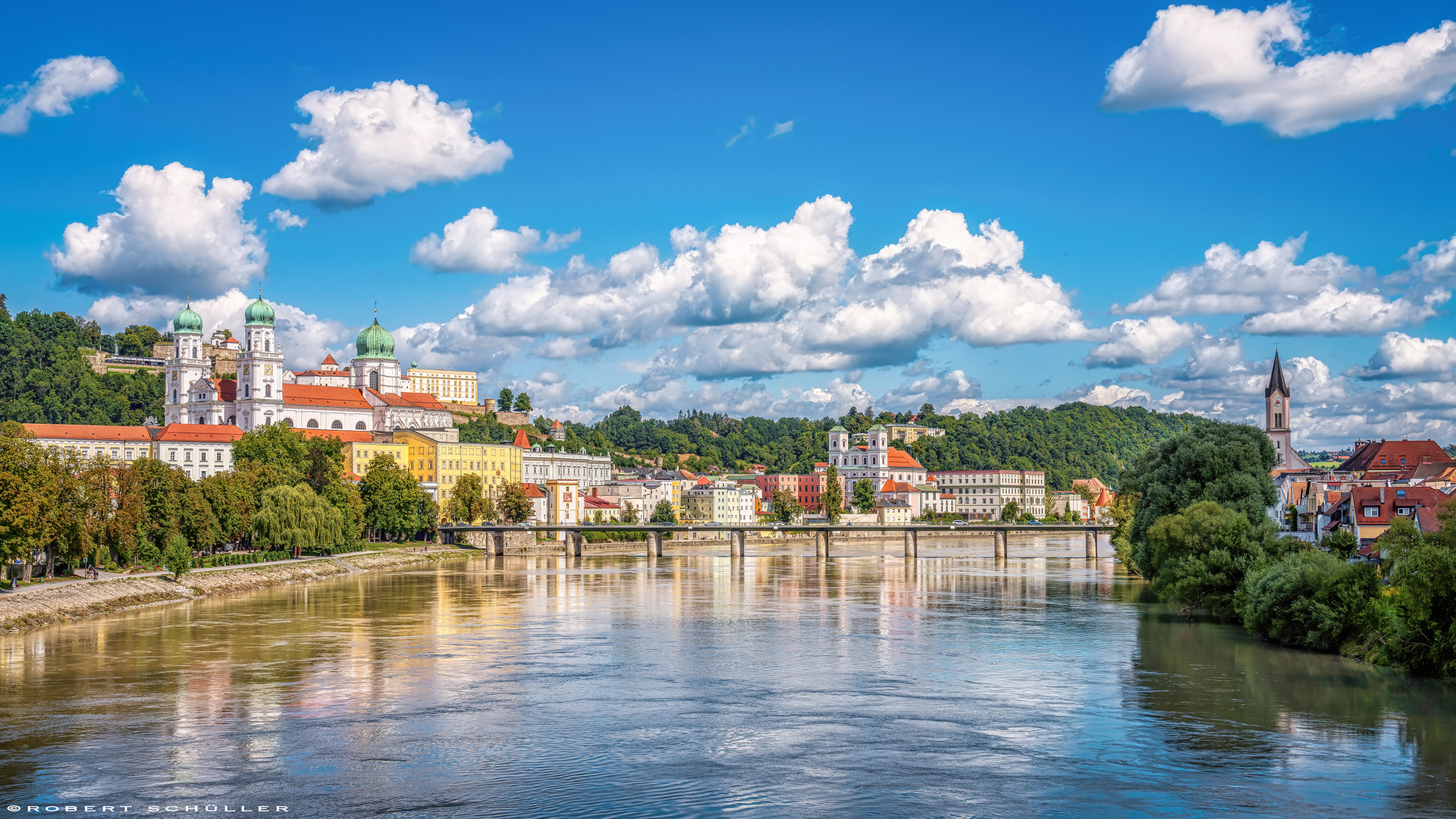 Sommer in der Stadt Passau