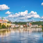 Sommer in der Stadt Passau