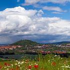 Sommer in deutscher Kleinstadt