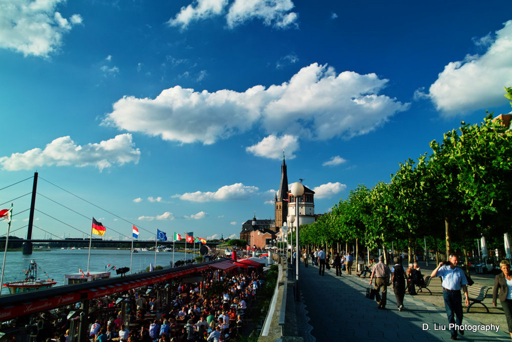 Sommer in Düsseldorf