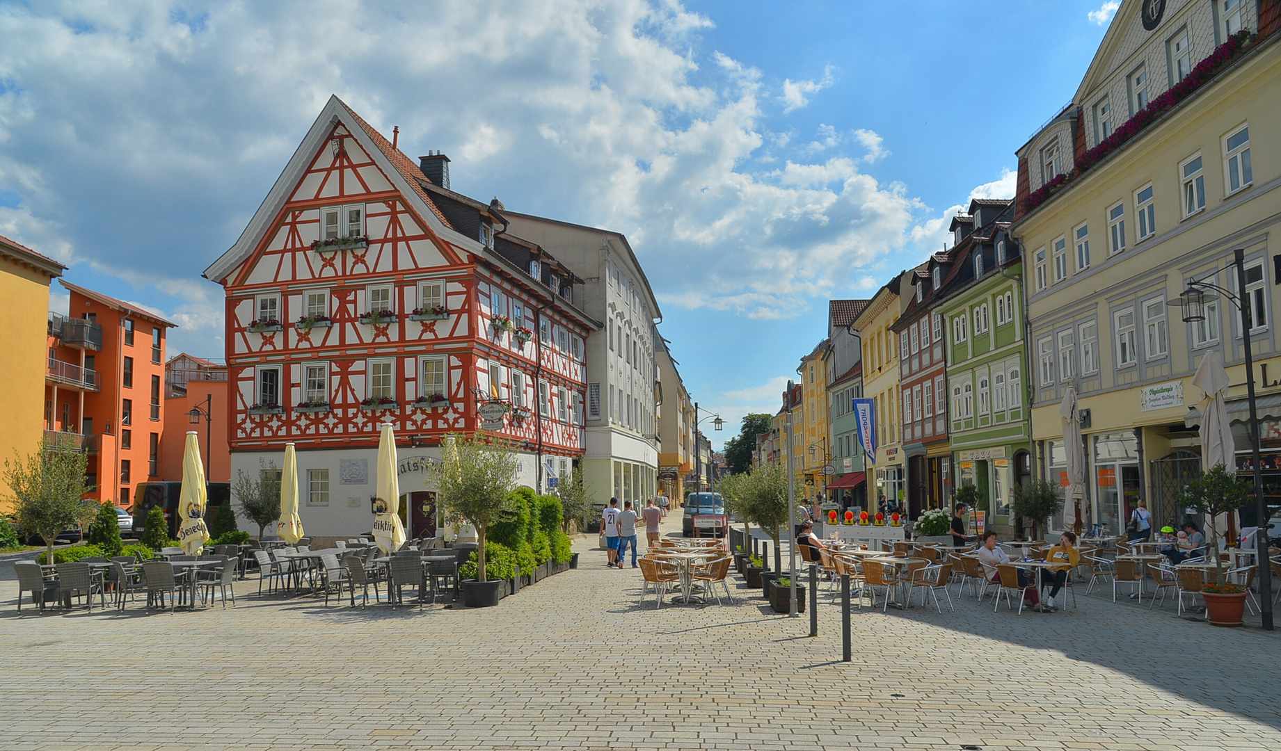 Sommer in Meiningen (verano en Meiningen)