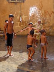 sommer in saida, syrien