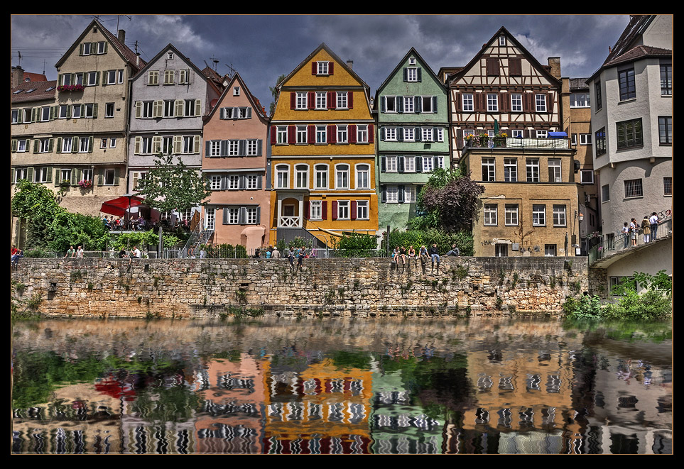 Sommer in Tübingen am Neckar