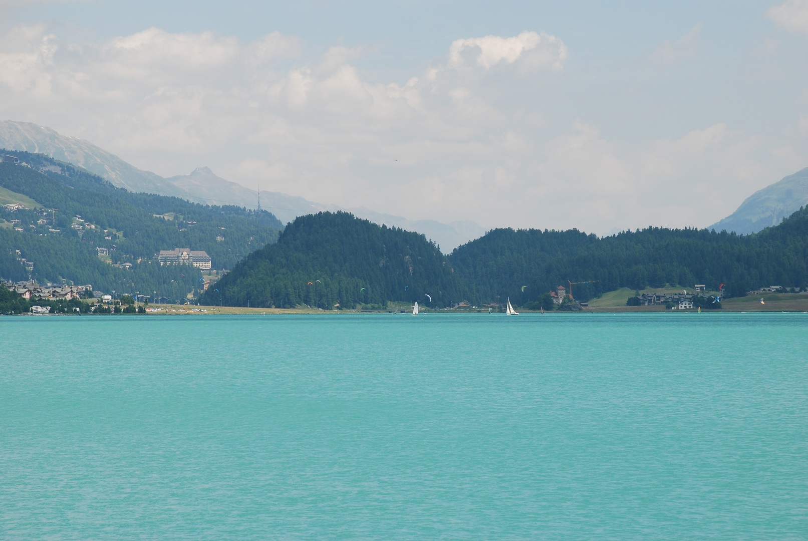 Sommer-Light-ness auch am Silsersee/Engadin